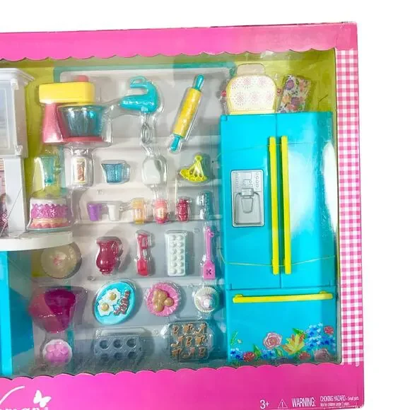 Barbie The Pioneer Woman Doll & Kitchen Set Bundle Barbecue Pasta Dishwasher
